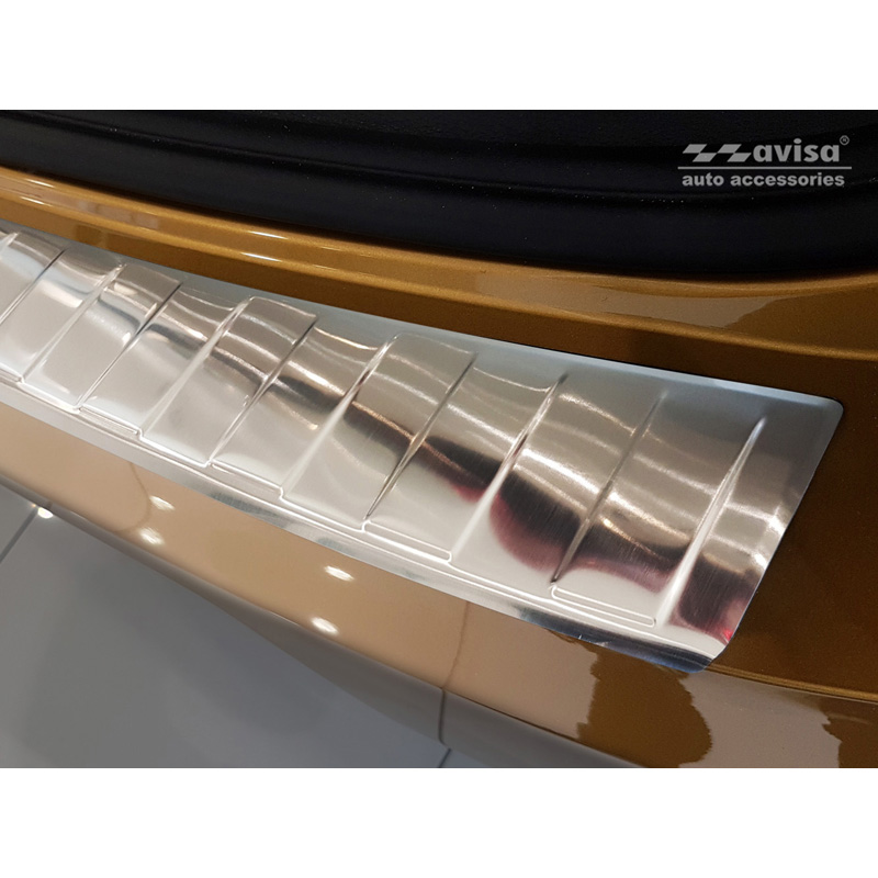 RVS Achterbumperprotector  BMW X2 (F39) M-Pakket 2018-2023 'Ribs'