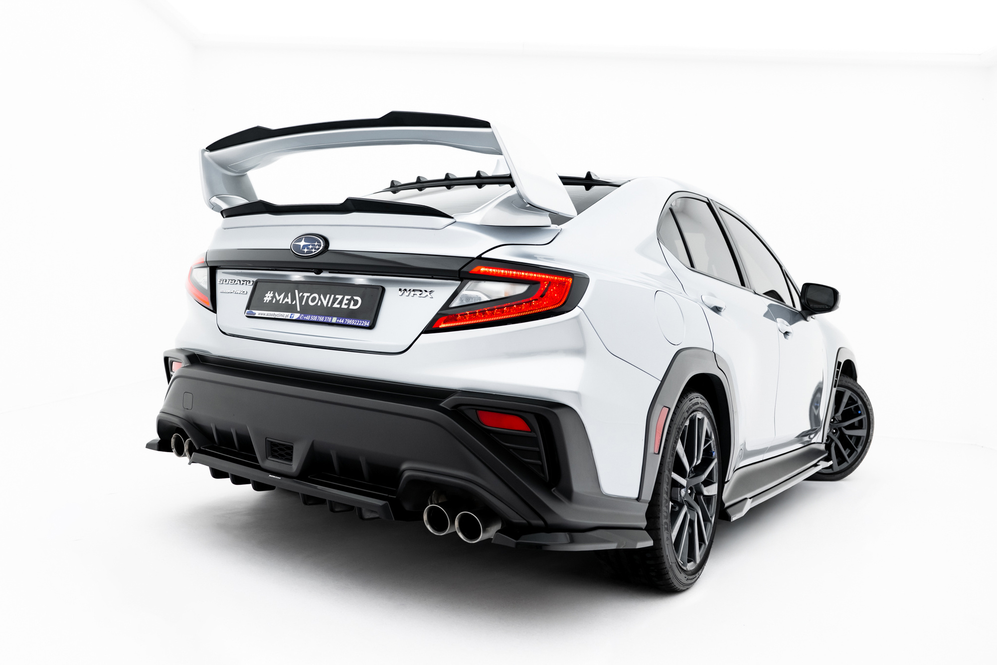 Bottom Spoiler Cap Subaru WRX STI Mk2 2021 – Maxton Design
