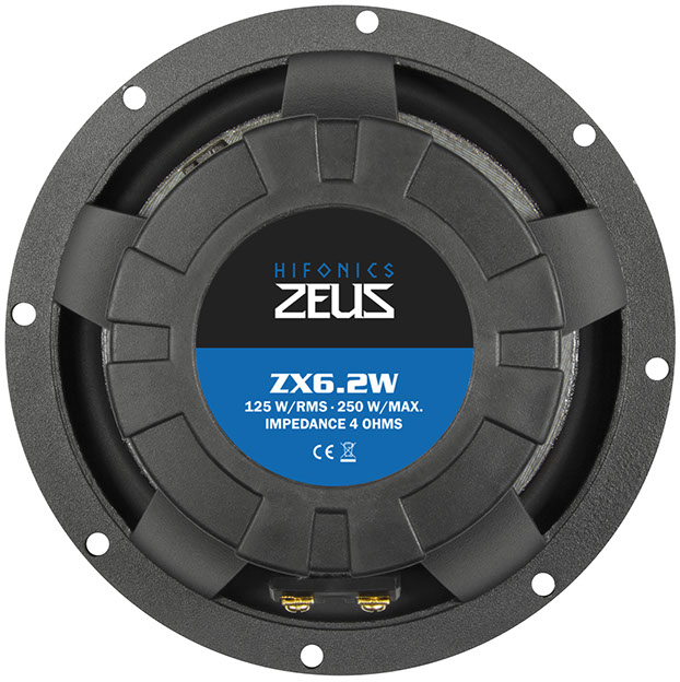 Hifonics Zeus ZX Kickbass Speakers 16,5cm ZX6.2W