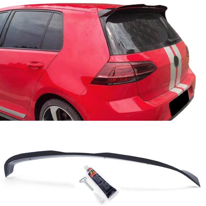 Opzetstuk Spoiler VW Golf 7 GTI 13-20 Glans Zwart
