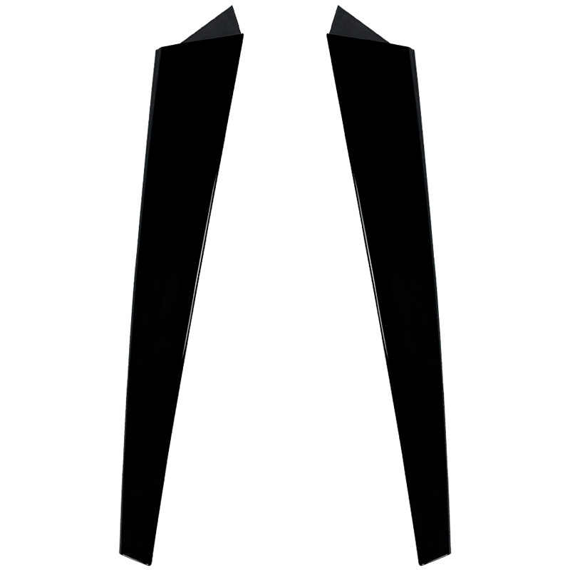 Set achterruit side-spoilers  Audi A3 (8V) Sportback S-Line 2012-2020 (ABS Glanzend zwart)
