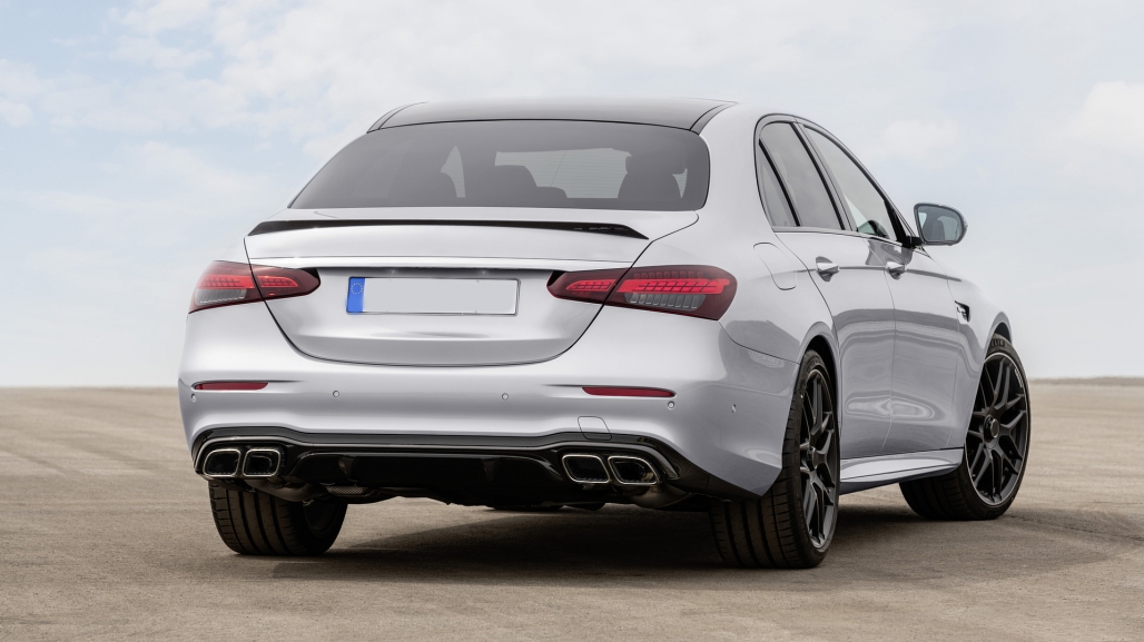 Diffusor Mercedes E-Class W213 AMG Line (2020-..) E63 Design Chroom Edition