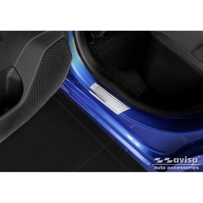 RVS Instaplijsten  Dacia Sandero III 2020- incl. Stepway 'Lines' - 4-delig