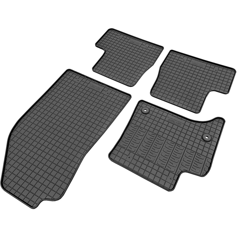 CIKCAR Rubber matten  Fiat Grande Panda MHEV 2025- (4-delig + montagesysteem)