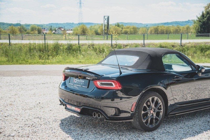 Spoilerkap Fiat 124 Spider Abarth Glanzend Zwart