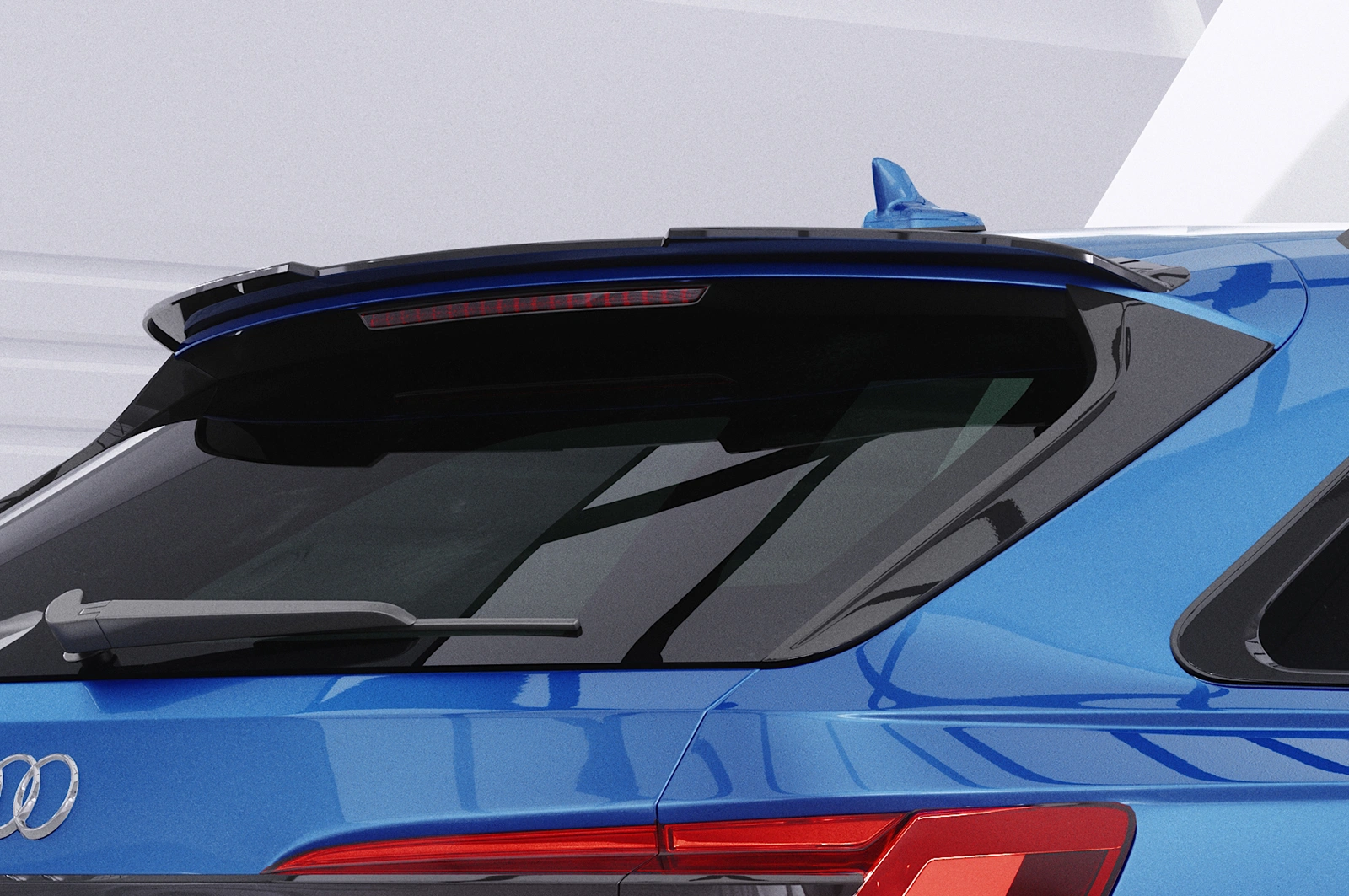 Achterspoiler Audi A6 C8 Typ 4K F2 Avant glans zwart 2018– van CSR Automotive