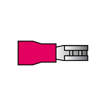 Kabelverbinders 559 rood 10st