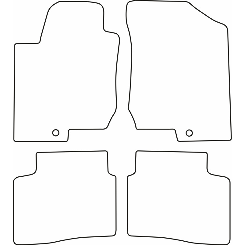 Automatten  Kia Cee'd 2007-2010