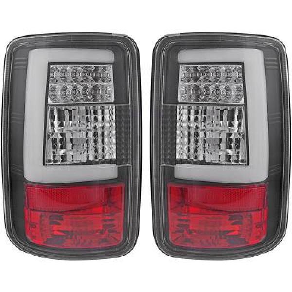 Achterlichten VW Caddy 04-15 Design Tube Zwart