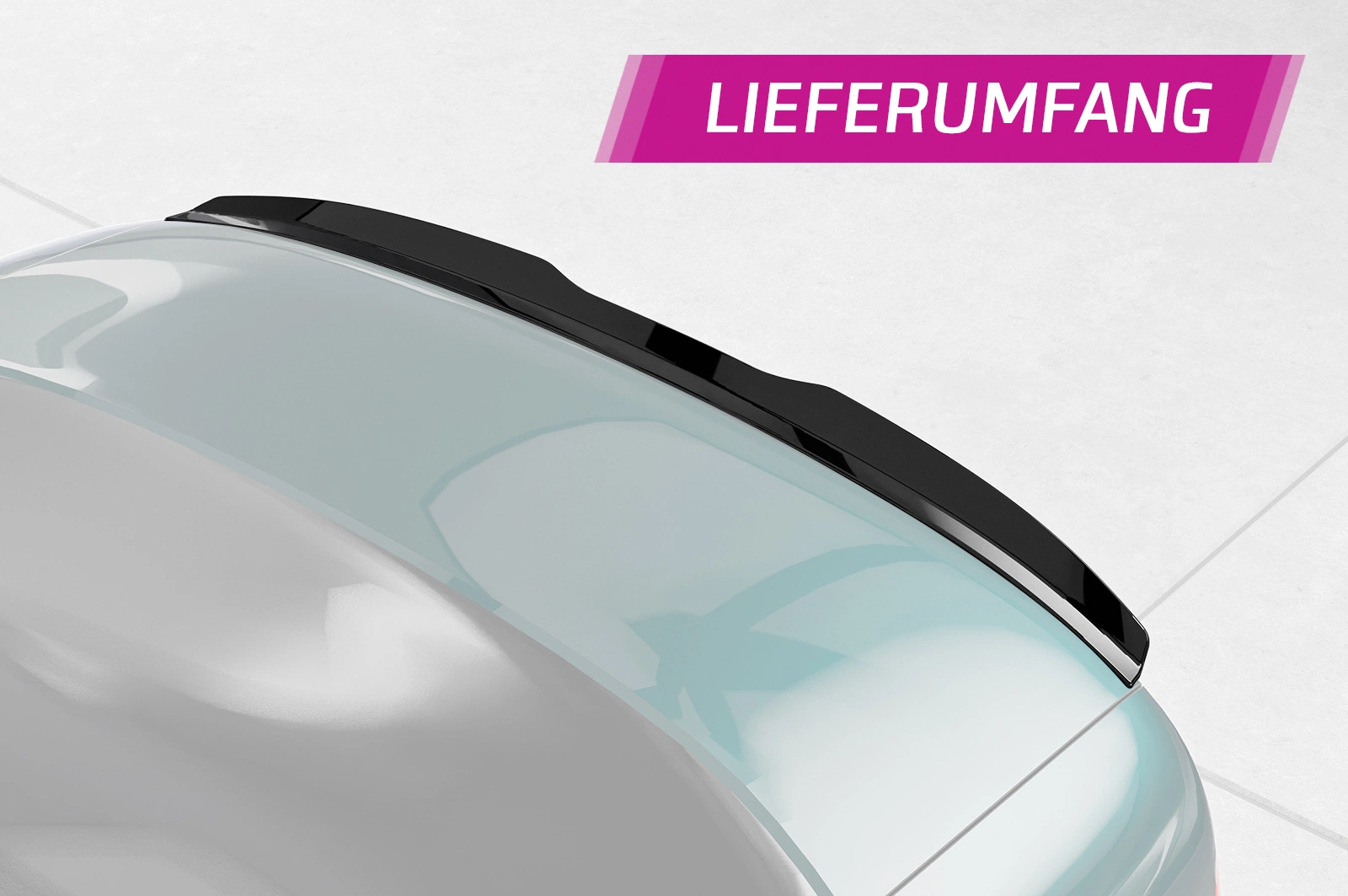 Achterspoiler voor VW Passat B6 Typ 3C Glans Zwart (2005–2010) – CSR Automotive