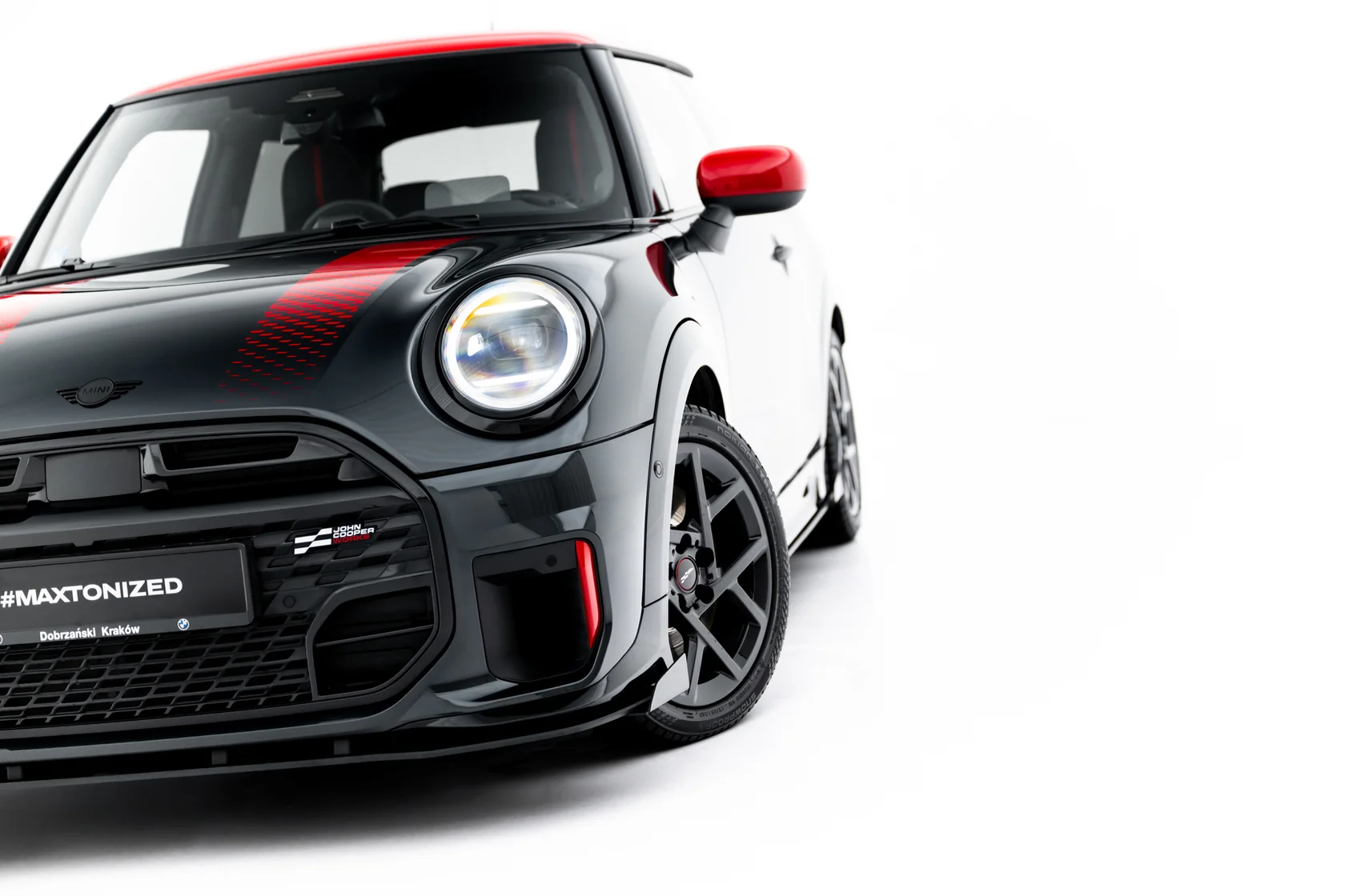 Street Pro Voorspoilerr + Flaps Mini Cooper John Cooper Works F65