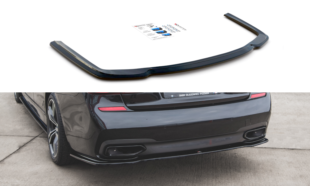 Diffuser V.1 BMW 7-Serie G11 M Pakket Maxton Glans Zwart