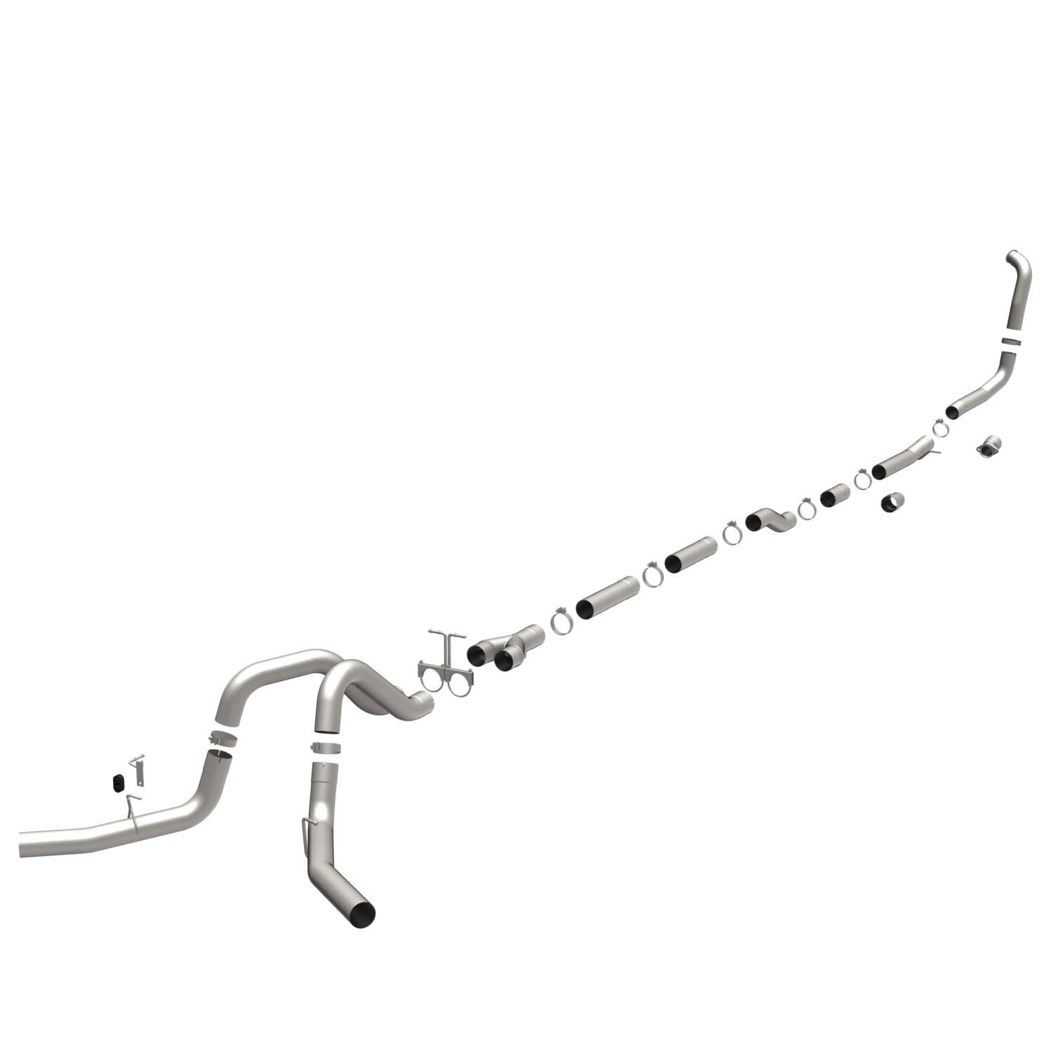 Ford SYS TB 03-07 Ford Diesel 6.0L Magnaflow Cat-Back