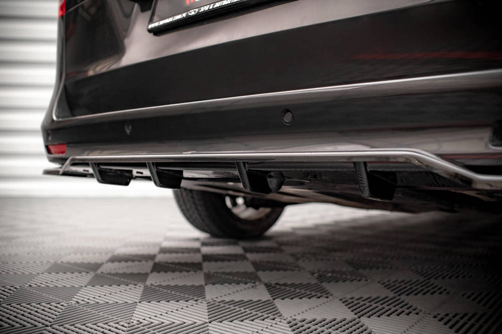 Diffuser Mercedes V-Class AMG Line W447 FL Maxton Glans Zwart