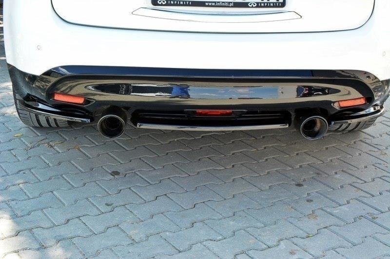 Centrale Achterspoiler Infiniti QX70 Glanzend Zwart