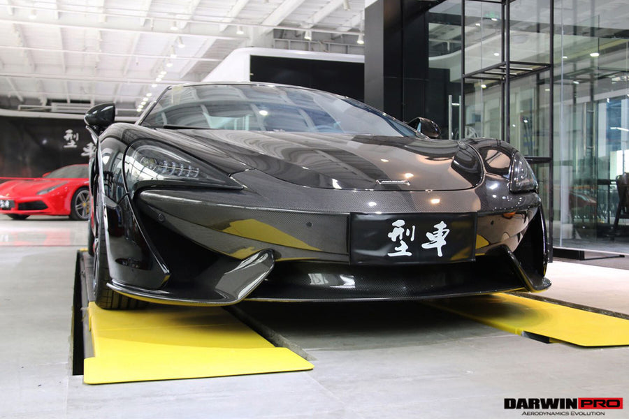 McLaren 540c/570s/570gt Carbon Voorbumper Canards 2015-2020