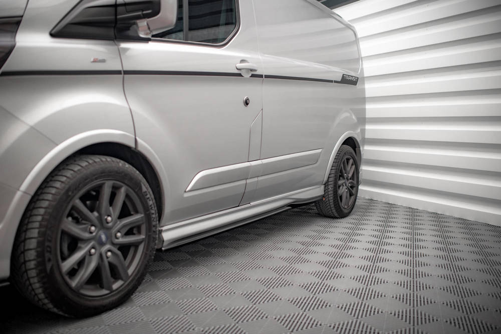 Zijskirts Ford Transit Custom ST Line Mk1 FL Maxton Glans Zwart