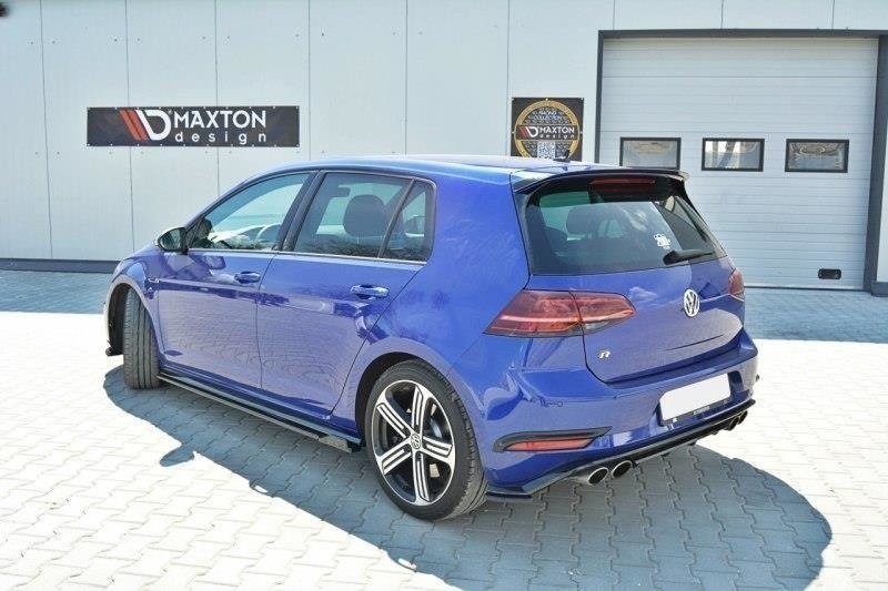 Zijskirts VW Golf 7.5 R Facelift Glans Zwart