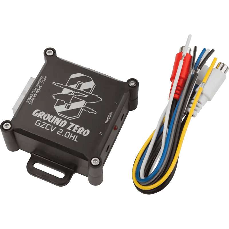Ground Zero GZCV 2.0HL high-to-low signal converter RCA