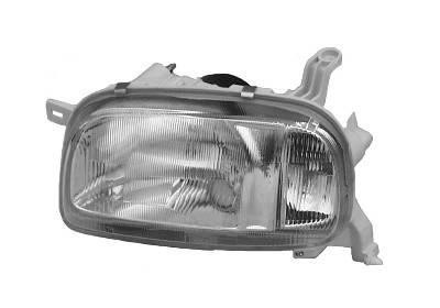 koplamp, H4, elektr verstelb, rechts,-03/1998 Nissan Micra, 1993