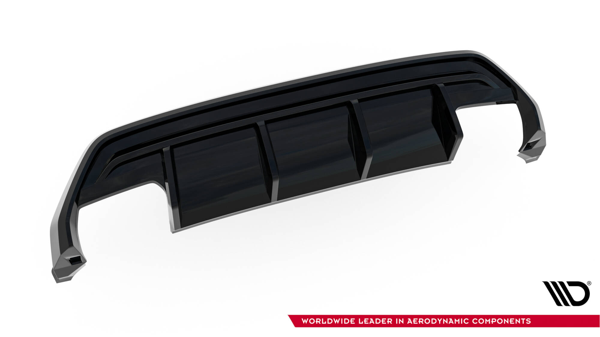 LED Stop Light Audi S3 Sedan 8Y Facelift Maxton Glanzend zwart