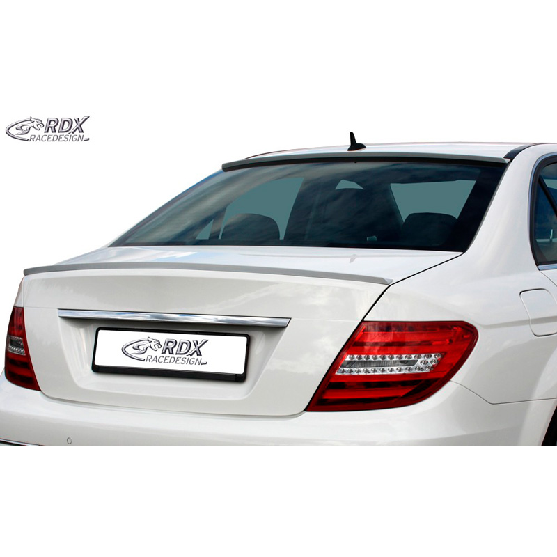 Dakspoilerlip  Mercedes C-Klasse W204 Sedan (ABS)
