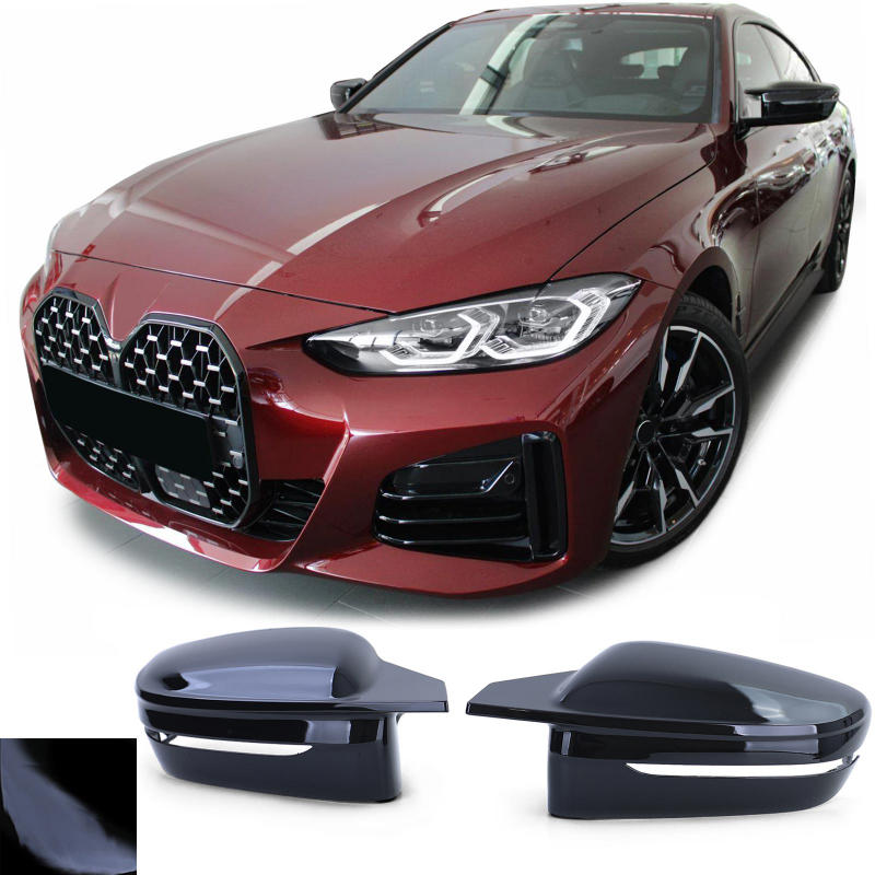 Spiegelkappen BMW G20 G21 G22 G23 G26 Glans Zwart