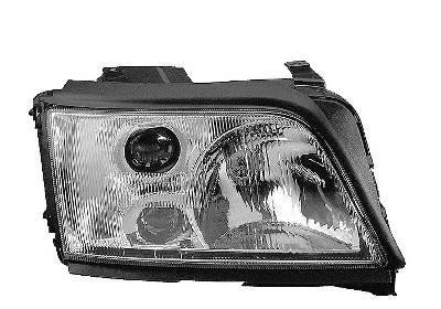 koplamp, Hella, H1+H1+H3, links Audi A6, 1994-1997