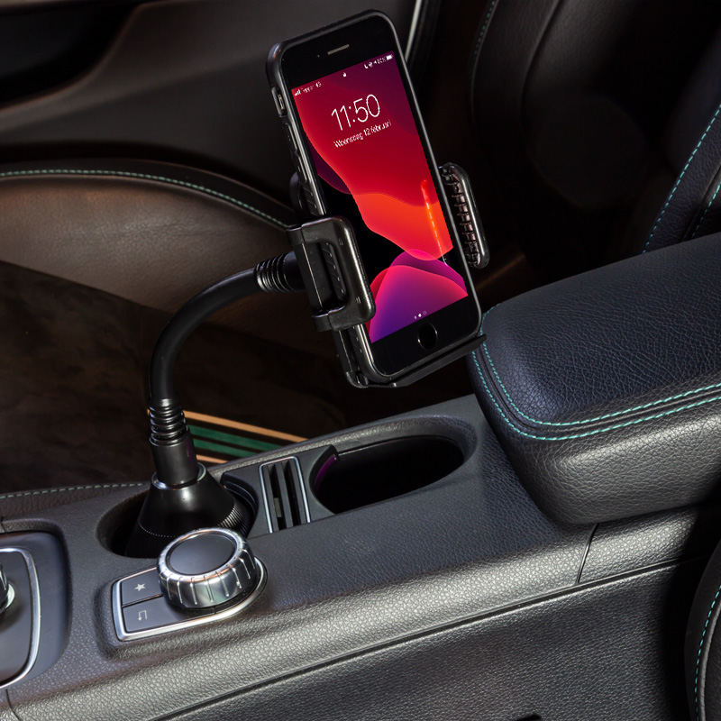 Universele Smartphone/Telefoon/PDA/iPod Houder voor in Bekerhouder
