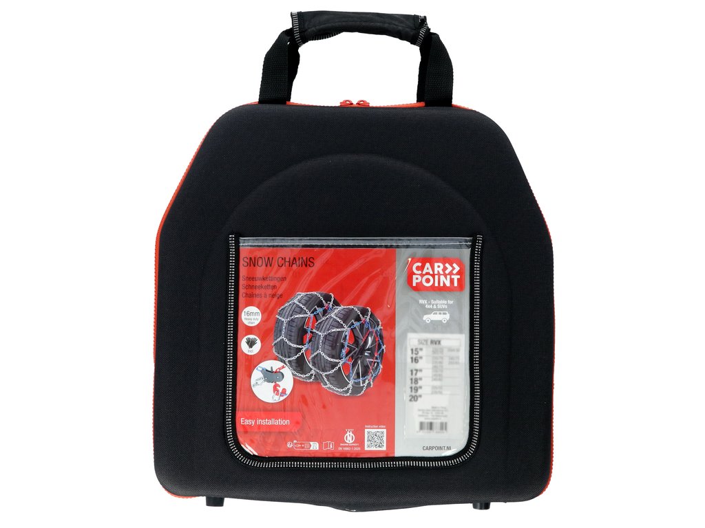 Sneeuwkettingen Carpoint RVX-245 16mm 15/16/17/18/19 inch