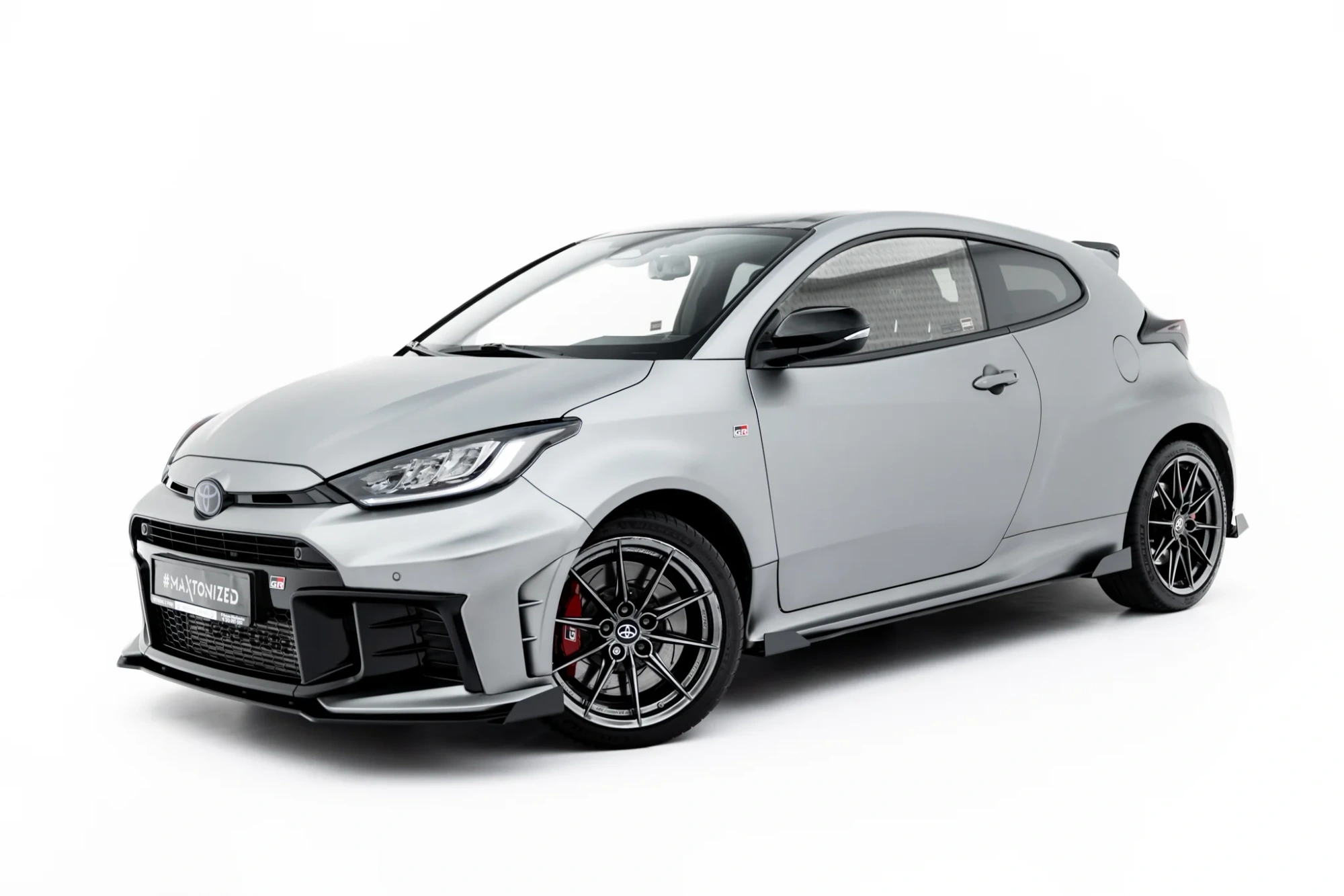 Zijskirts Toyota GR Yaris Mk4 Facelift – Maxton Street Pro Side Skirts Diffusers + Flaps