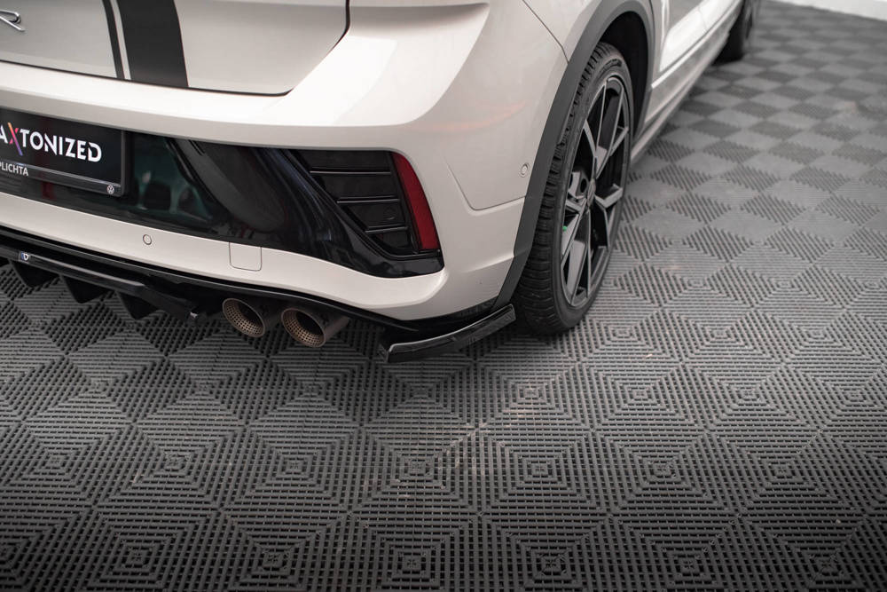 Zijdiffusers Volkswagen T-Roc R FL Maxton Glans Zwart