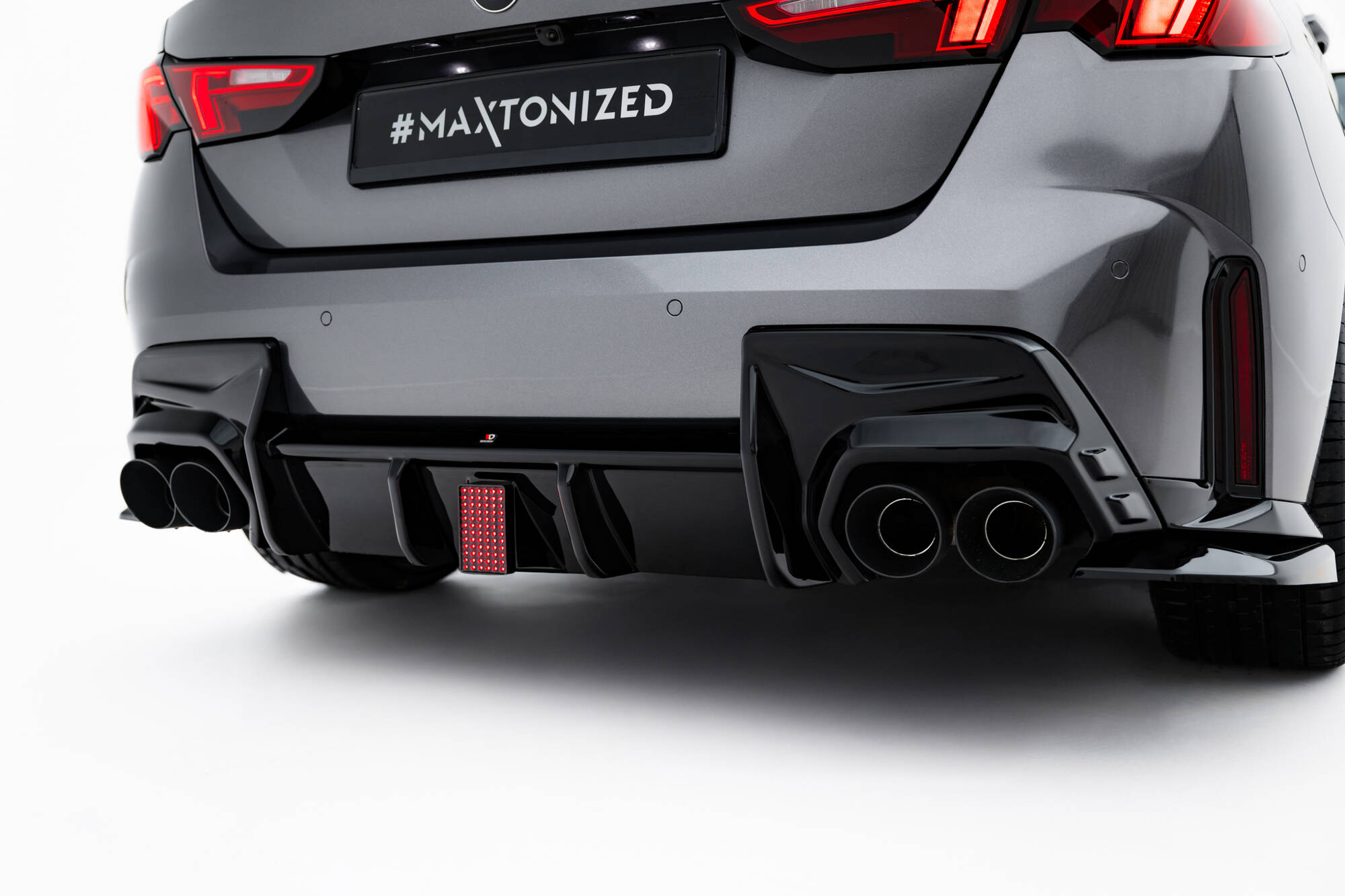 LED Stop Light BMW M135i F70 Maxton Glanzend zwart
