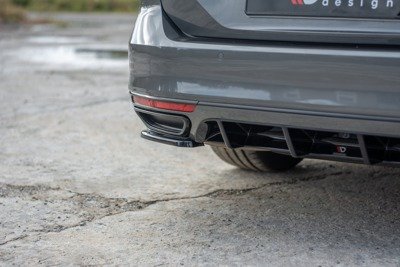 Zijdiffusers VW Passat R-Line B8 Glans Zwart