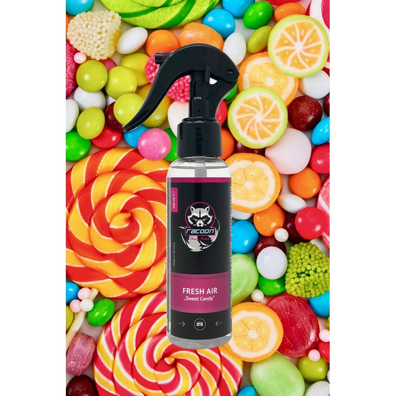 Racoon AIR FRESHENER / Car Fragrance Luchtverfrisser - Sweet Candy 100ml