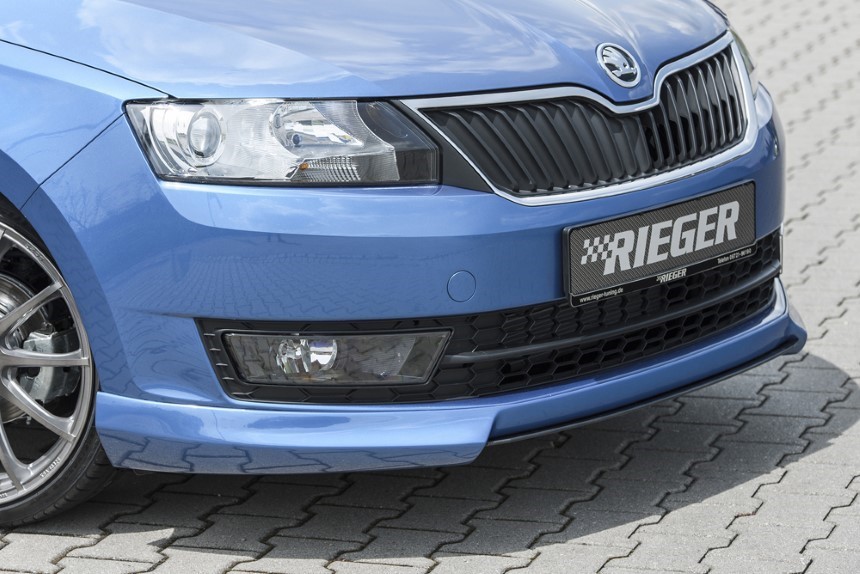 Zijskirts Skoda Rapid (NH) Rieger