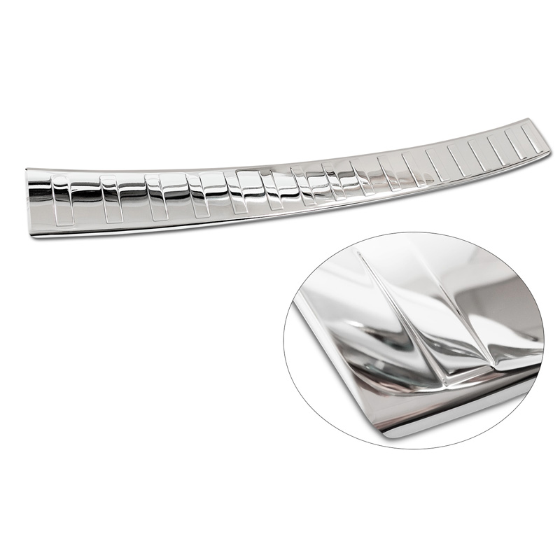 Chroom RVS Achterbumperprotector  Mercedes C-Klasse AMG Estate (S206) 2021- 'Ribs'