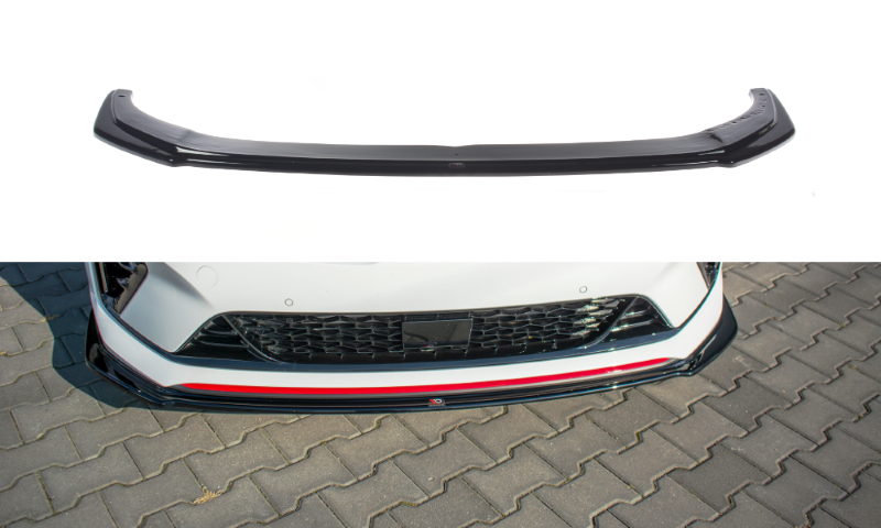 Voorspoiler Kia ProCeed GT Mk 3 V.2 Glanzend Zwart