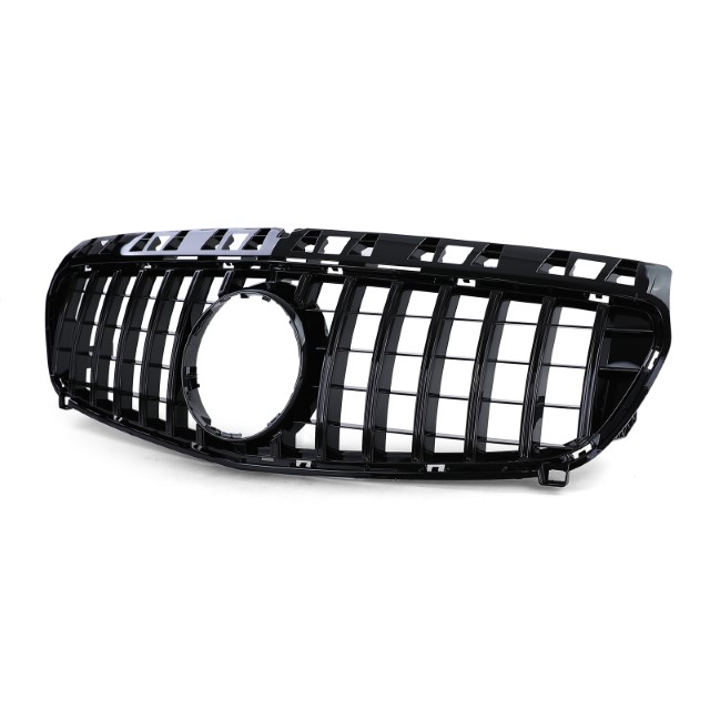 Grill Mercedes A-Klasse W176 12-15 Zwart Glans