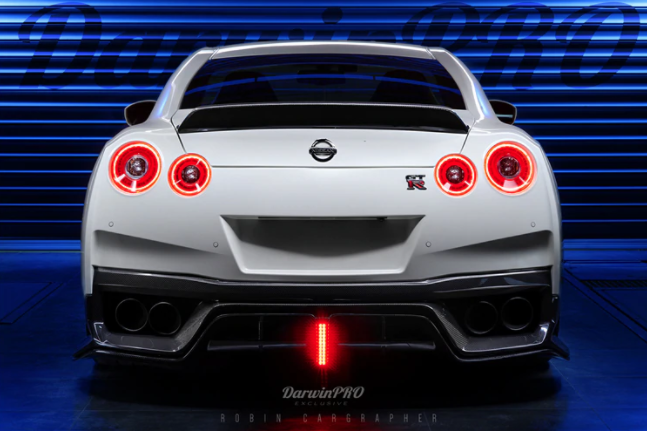 Nissan GTR R35 CBA/DBA/EBA BKSS Style Carbon Fiber Spoiler 2008-2020
