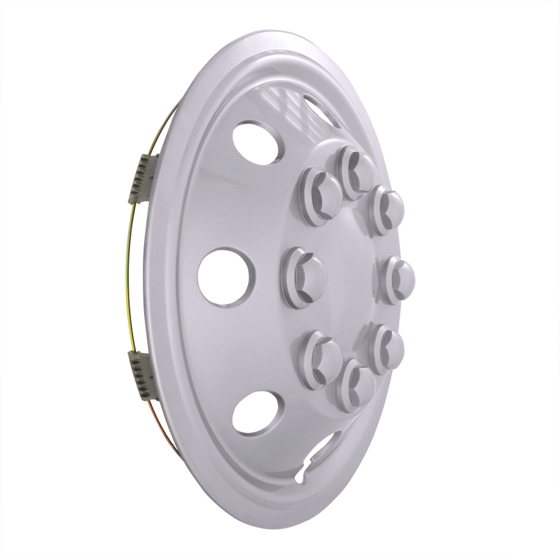 4-Delige Wieldoppenset Utah 15-inch zilver (extra bol)