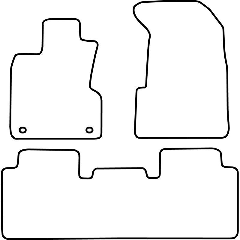 Automatten Velours  Honda CR-V 2002-2007 (excl. automaat)