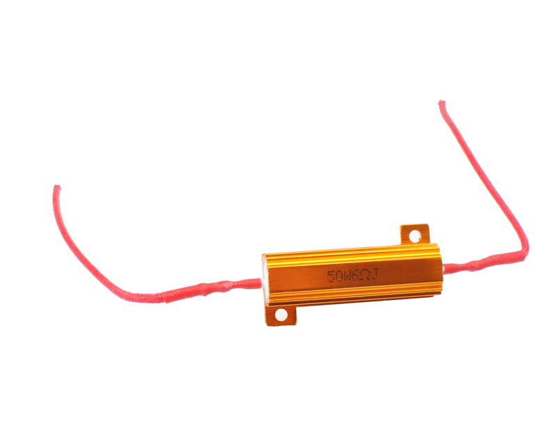 Weerstand 50w/6ohm voor H1, H3, H4, H7, H8, H9, H11, H13, HB1, H