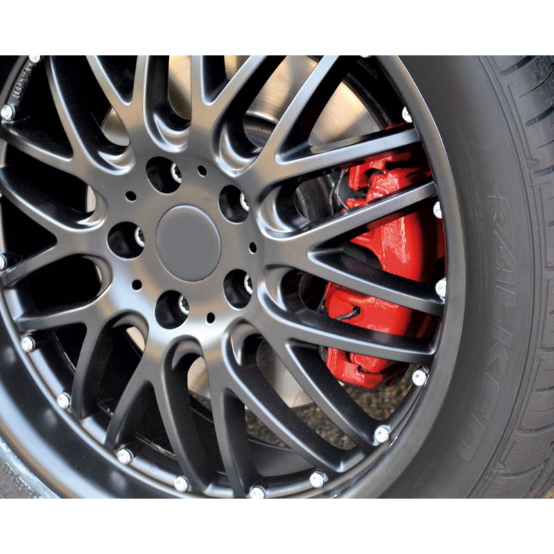 Foliatec Remklauwlakset - racing rosso - 3 Componenten