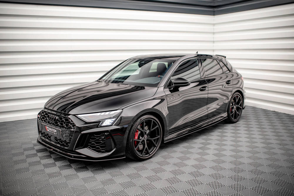 Street Pro Zijskirts V.1 Audi RS3 Sportback 8Y Maxton