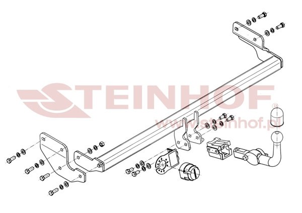 Trekhaak Hyundai Accent 3/5D 2006-2010