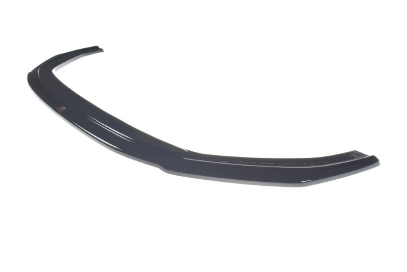 Voorspoiler V.2 Audi RS4 B9 Maxton Glans Zwart