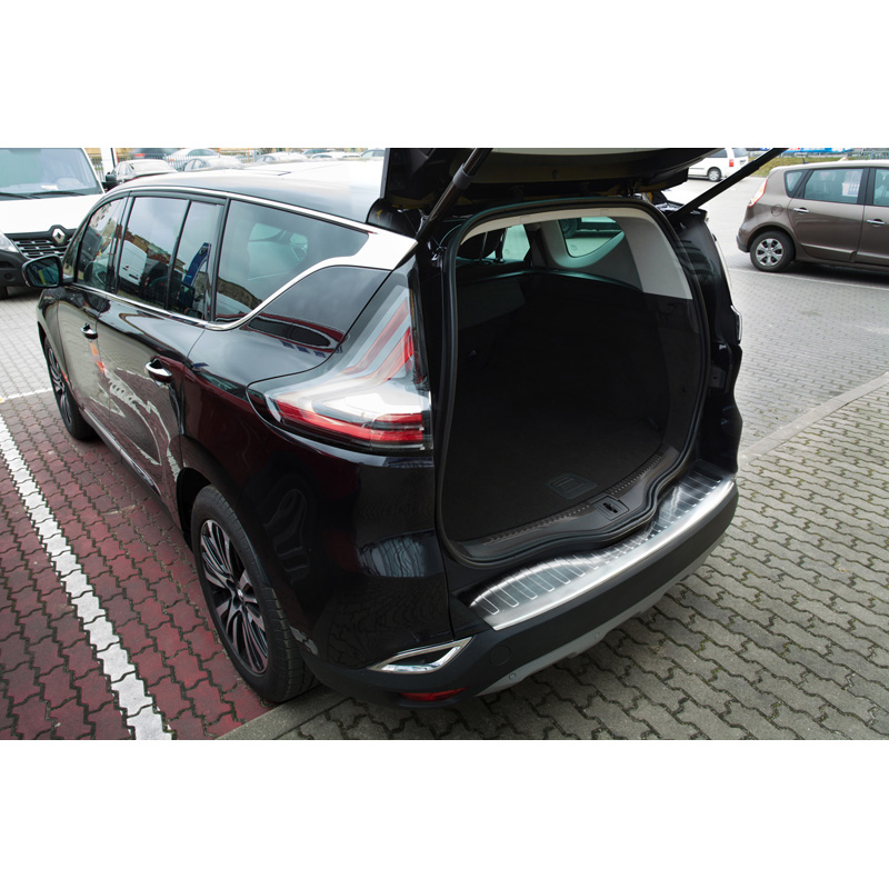 RVS Achterbumperprotector  Renault Espace 2015-2023 excl. Initiale Paris 2020-2023 'Ribs'