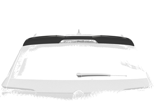 Achtervleugel VW Tiguan 2 (Type AD1) Allspace