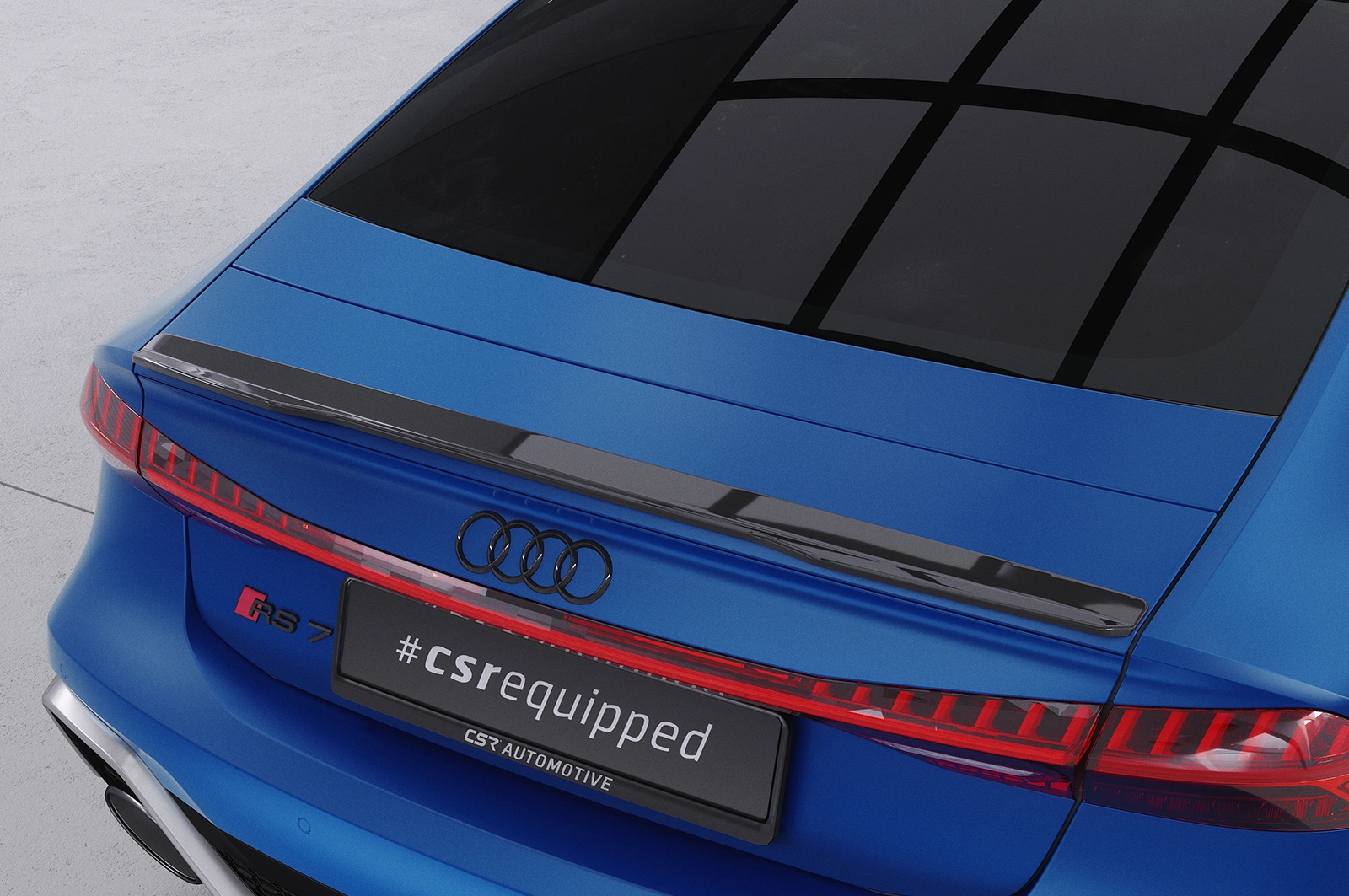 Achterspoiler Audi A7/S7/RS7 (C8) Sportback Glans Zwart van CSR Automotive (2018-)